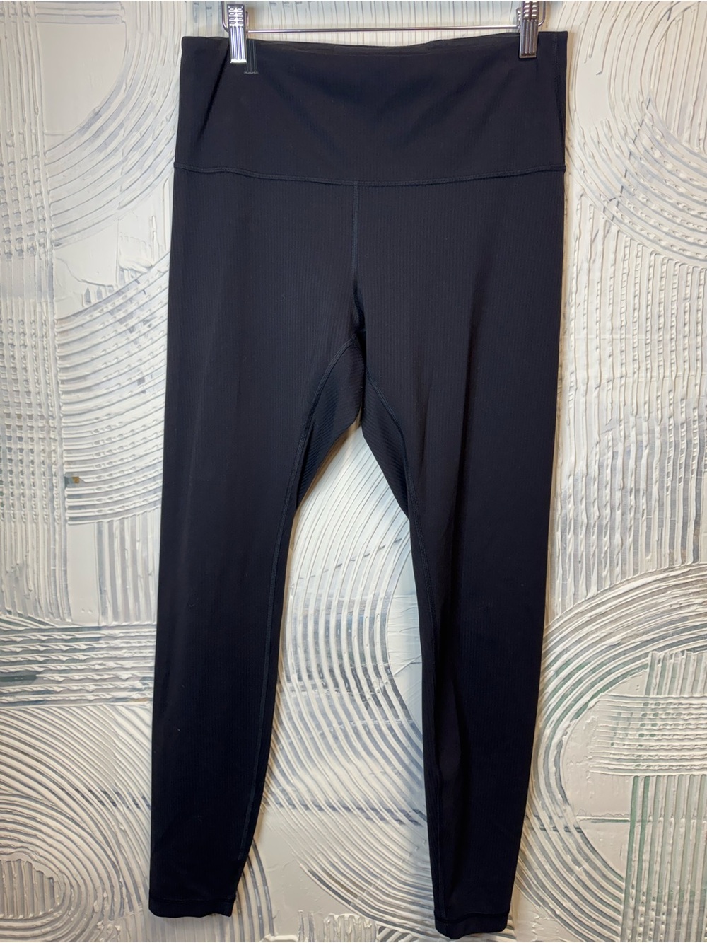 Womens Lululemon Black High-Waist Leggings